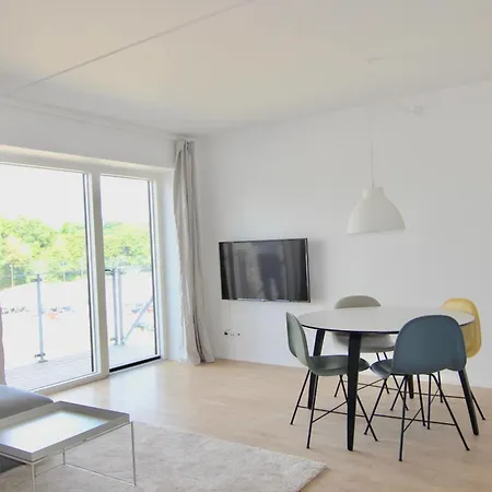 Apartment Great 1-bed W Balcony By Harbour Odense